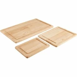 Top 10 🥰 Farberware Rubberwood Trench Cutting Board 3 Pc. Set ⌛