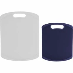 Discount ✔️ Farberware Non Stick Poly Cutting Board 2 Pc. Set 🌟