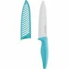 Budget 🌟 Farberware 6 In. Ceramic Chef Knife, Aqua 🔥