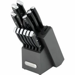 Best Sale 🧨 Farberware Edge Keeper Cutlery 14 Pc. Set With Built In Sharpener 🔔 -KitchenAid Shop unnamed file 261