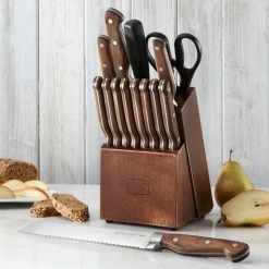 Wholesale 👍 Chicago Cutlery Precision Cut Walnut 15 Pc. Cutlery Set ✔️
