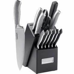Discount ✨ Cuisinart Graphix Collection 13 Pc. Stainless Steel Cutlery Block Set 🔔