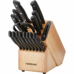 Wholesale 🌟 Farberware Edgekeeper Universal 16 Pc. Cutlery Set 🧨