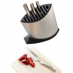 New ✨ Global Cutlery SAI 5 Pc. Block Set 🛒 -KitchenAid Shop unnamed file 308