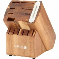 Hot Sale ⌛ Sabatier 15 Pc. Knife Block Set With Built In Sharpener 👏 -KitchenAid Shop unnamed file 321