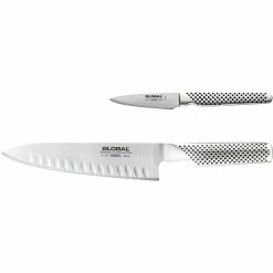 Budget 🎁 Global Cutlery Classic 2 Pc. Paring Knife And Chefs Knife Set 👍