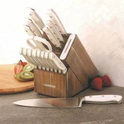 Outlet ✨ Farberware Edgekeeper Universal 16 Pc. Cutlery Set 🎉 -KitchenAid Shop unnamed file 335