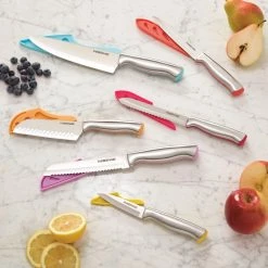 Outlet ✔️ Farberware 12 Pc. Resin Knife Set 😍 -KitchenAid Shop unnamed file 352