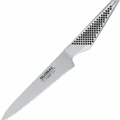 New 🧨 Global Cutlery Classic 6 In. Serrated Utility Knife 🛒