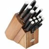 Outlet 😀 Anolon 17 Pc. Japanese Stainless Steel Knife Block Set ✨ -KitchenAid Shop unnamed file 464