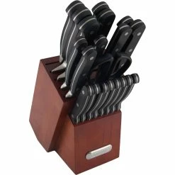 Cheap 💯 Farberware 21 Pc. Forged Triple Riveted Cutlery Set ✨