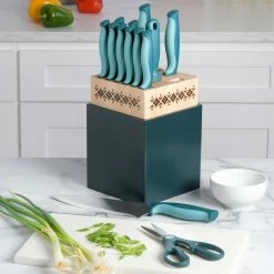 Flash Sale 😀 Spice By Tia Mowry Spice Tia Mowry Savory Saffron 14 Pc. Cutlery Set 🔥